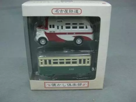 Автобус-трамвай Bonnet от Hasegawa Nagoya Railway и № 29903