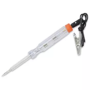 Автодиагностика Автомобильный диагностический зонд Тестовая ручка Лампочка Электрическая измерительная ручка DC Автомобильный сканер B-Red 6V-24V 13.5cm