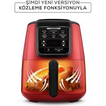 Автофритюрница Karaca Air Pro Cook Kz XL Ruby для 4 человек