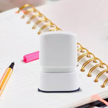 Автографы, футляр для именной печати, универсальный, полипропилен, прочный, коробка для печати автографов, для фирменного контракта на название компании белый