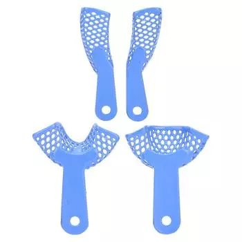 Автоклавируемая перфорированная стоматологическая слепочная ложка Поставка портативных стоматологических материалов для ухода за полостью рта