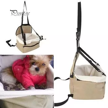 Автокресло для собак, щенков, кошек, котят, сиденье-переноска, сумка для поводка автомобиля