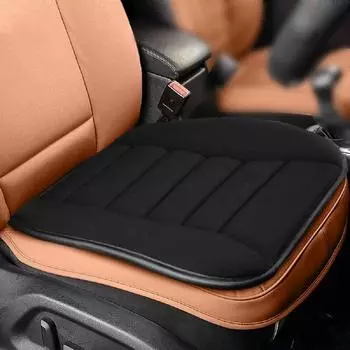 Автокресло с эффектом памяти для дома и автомобиля, черная подушка, пена, подушка, подушка, для вождения, для офиса, использование, нескользящая, эластичная, дышащая, подушка, чёрный