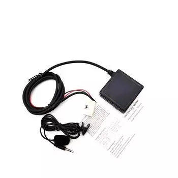 Автомагнитола Bluetooth Aux Usb Громкая связь Микрофон Кабель Usb Tf Адаптер Для Bmw E60 E63 E64 E66 E81 E82 E70 E90