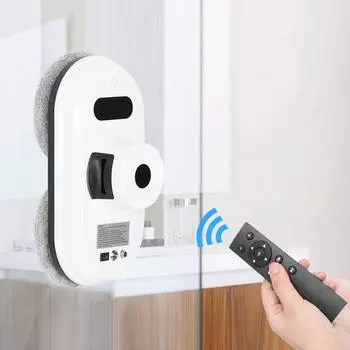 Автоматическая эффективная машина для мытья окон, протирка стекол, чистящая машина для домашнего использования, бытовые принадлежности, машина для мытья окон us белый