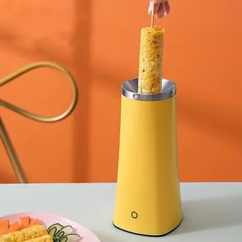 Автоматическая электрическая яйцеварка PTC для приготовления яичных рулетов на завтрак, сделай сам, машина для приготовления сосисок, сэндвичей, омлетов, простая омлетница жёлтый