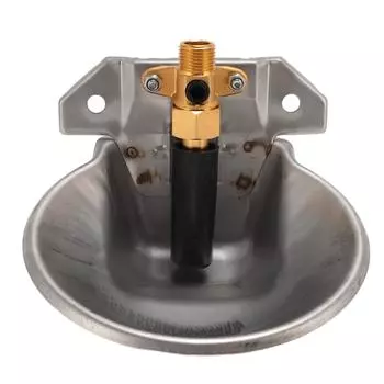 Автоматическая чаша для поения овец из нержавеющей стали, поилка для коз, фонтан с