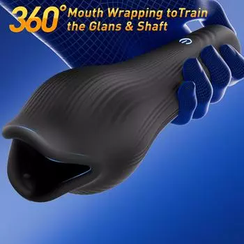 Автоматическая чашка-мастурбатор для мужчин - Силиконовый тренировочный строкер для мужчин, Снятие стресса и Улучшение выносливости, Взрослая секс-игрушка для сольного удовольствия