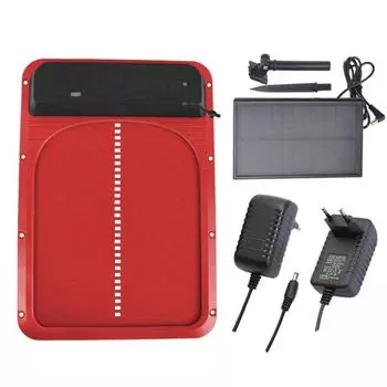 Автоматическая дверь для курятника на солнечной батарее, светочувствительная автоматическая дверь для курятника