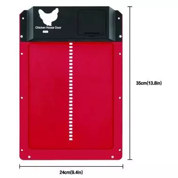 Автоматическая дверь для курятника Светочувствительная автоматическая дверь для курятника