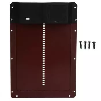 Автоматическая дверь для курятника, защита птицы, датчик света для содержания птицы на ферме, красный коричневый