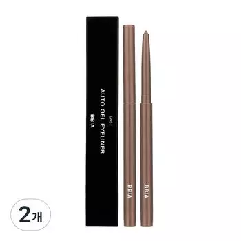 Автоматическая гелевая подводка для глаз Bbia Last Auto Gel Eyeliner 0,3 г, оттенок 05 Soul Brown, 2 шт.