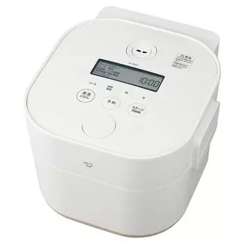 Автоматическая кастрюля Zojirushi для приготовления пищи, экономящая время, эмалированная кастрюля, легко моющаяся, белая, STAN. и EL-KA23-WA