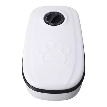 Автоматическая кормушка для домашних животных с таймером, поддерживающая свежесть, миска для сухого и влажного корма, для собак и кошек чёрный