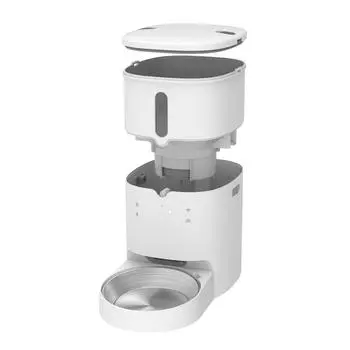 Автоматическая кормушка для кошек Smart Pet Feeder Диспенсер для корма для домашних животных 3 л EU Plug