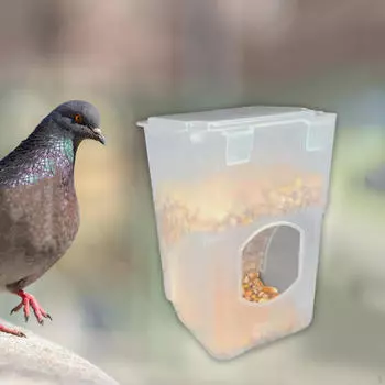 Автоматическая кормушка для птиц, контейнер для еды, миска, клетка для кормления попугаев, аксессуары для неразлучников корелл single hole