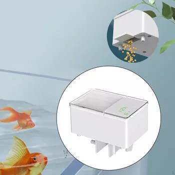 Автоматическая кормушка для рыб, полностью автоматическая переносная кормушка с таймером для 500ml