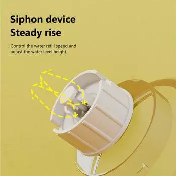 Автоматическая кормушка для собак, съемный дозатор кошачьего корма с видимой бутылкой, автоматический дозатор воды для кошек и собак, легко чистится