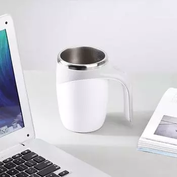 Автоматическая магнитная кружка для помешивания кофе, перезаряжаемая электрическая кружка для помешивания с возможностью зарядки через USB, вращающаяся кофейный