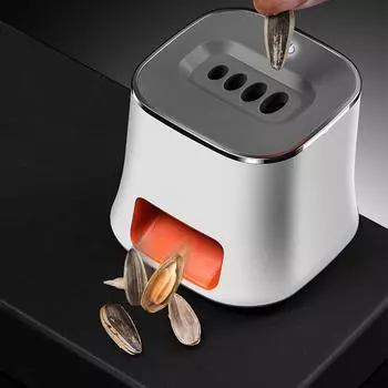 Автоматическая машина для очистки семян дыни USB Автоматическая шелушильная машина для семян Противоскользящая для семян подсолнечника Кухонные принадлежности розовый