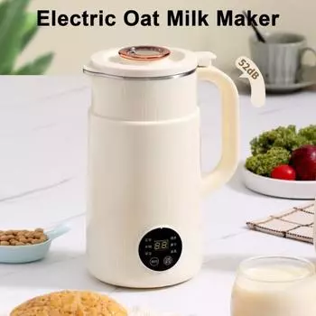 Автоматическая машина для приготовления соевого молока Yousheng Nut Milk Maker с острым лезвием, функцией сохранения тепла, безопасная в использовании электрическая домашняя машина для приготовления миндаля и овса с вилкой ЕС EU