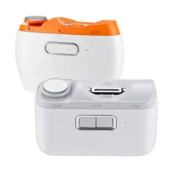 Автоматическая машинка для стрижки ногтей для детей, взрослых, пожилых людей, электрическая машина для полировки ногтей, точилка для ногтей, маникюрная фреза со светом