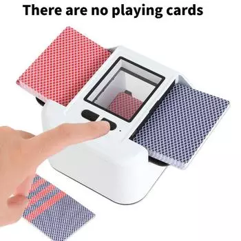Автоматическая машинка для тасования карт, перезаряжаемая через Type-C, тихая электрическая, инструменты для игры в покер