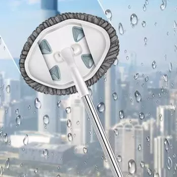 Автоматическая мини-швабра, простая очистка, смена ткани без помощи рук, легкое эргономичное полотенце для лица