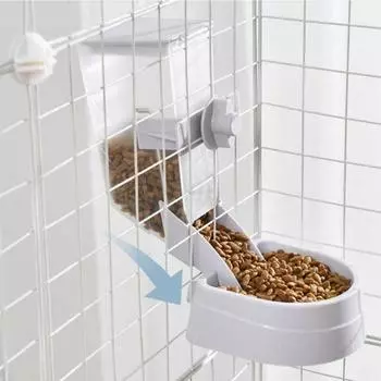 Автоматическая миска для домашних животных, подвесная кормушка для домашних животных, бутылка для воды, контейнер для еды, диспенсер, миска для щенков, кошек, кроликов, продукт для кормления домашних животных