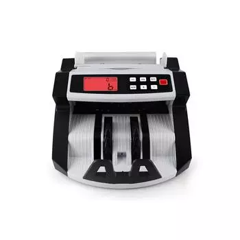 Автоматическая мультивалютная машина для подсчета наличных банкнот, денег, счетов, ЖК-дисплей с УФ-MG EU Plug