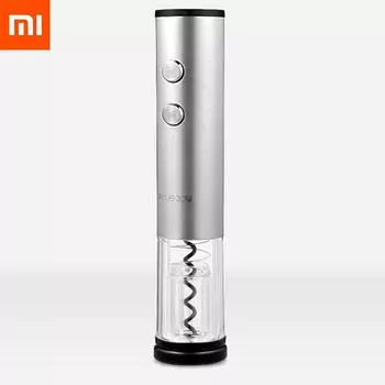Автоматическая открывалка для бутылок красного вина Xiaomi Circle Joy, круглая пробка для вина, электрический штопор из нержавеющей стали, резак для фольги, пробка