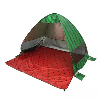 Автоматическая палатка Instant Tent Camping Canopy Cabana, набор секунд - Арбуз
