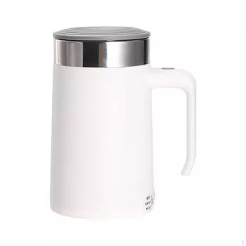 Автоматическая перемешивающая кофейная кружка, электрический шейкер для протеина, бутылка для чая, кемпинга белый