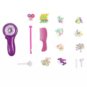 Автоматическая плетеная машинка для волос, быстрая и простая в эксплуатации, работающая от аккумулятора, портативная машинка для плетения волос для дома