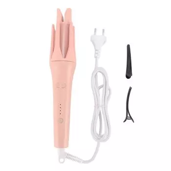 Автоматическая плойка для завивки волос диаметром 32 мм, вращающаяся плойка из сплава для макияжа, дорожная вилка EU EU PLUG