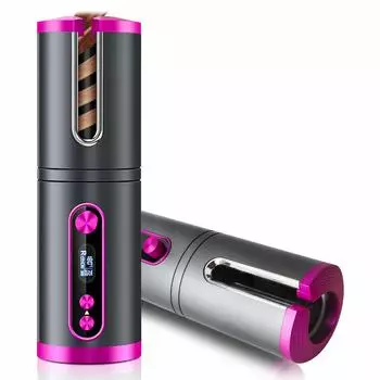 Автоматическая плойка Runsnail с зарядкой через USB, беспроводная плойка для волос, 3 регулируемых температуры, автоматическая плойка, легкая и простая в использовании