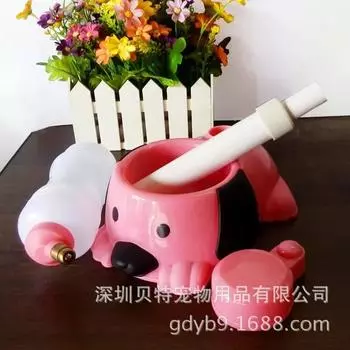 Автоматическая поилка для домашних животных, миски для собак, бутылки с водой, универсальная поилка для собак, кормушка, подъемная миска, диспенсер, миска для щенков, товары для домашних животных синий