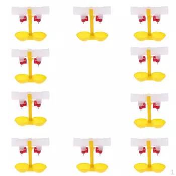 Автоматическая поилка для птицы, птицы, птицы, птицы, в упаковке из 10 шт.