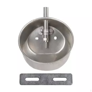 Автоматическая поилка для свиней, поилка для крупного рогатого скота, поилка для животных, прочная, нержавеющая сталь L