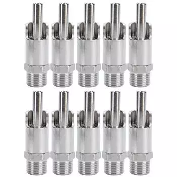 Автоматическая поилка для свиней соломенного типа с большим потоком воды, поилка для свиней, аксессуар из нержавеющей стали