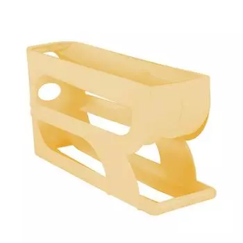 Автоматическая прокрутка держатель для яиц ящик для хранения яиц для кухонной корзины контейнер органайзер G4J7 transparent-1pcs