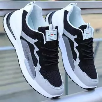 [Автоматическая рассылка] Новые мужские кроссовки из дышащей сетки, кроссовки для бега, мужские спортивные кроссовки с мягкой подошвой, повседневные модные туфли для папы 39