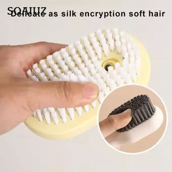 Автоматическая щетка для очистки с выбросом жидкости Мягкая щетина Сильная пенящаяся силовая щетка Пресс-дизайн Многоцелевой инструмент для чистки обуви Ковры