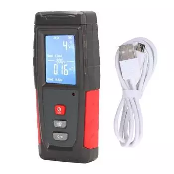 Автоматическая сигнализация электромагнитного излучения Пластиковый тестер ЭМП инспекция 3.7 В 600 мАч