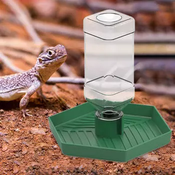 Автоматическая система для рептилий, поилка для гекконов и принадлежности для кормления жёлтый