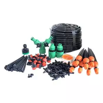Автоматическая система полива, регулируемые комплекты капельного полива, многофункциональный шланг для растений, комплект микроразбрызгивателей для сельскохозяйственных угодий, растений бонсай 15M