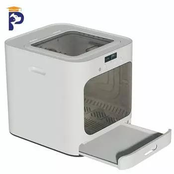 Автоматическая сушилка для шерсти домашних животных, сушильный ящик, сушка на 360 градусов, без тупиков, интеллектуальный контроль температуры