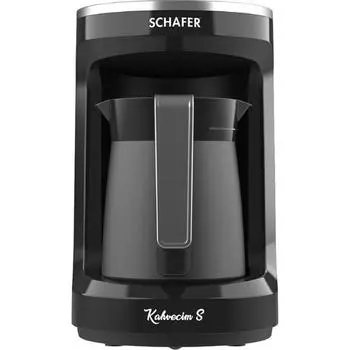 Автоматическая турецкая кофемашина Schafer Kahvecim S с черным молоком