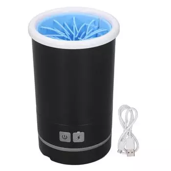 Автоматическая USB-моечная машина для лап домашних животных с мягкими щетками, портативная машина для чистки лап собак для маленьких и средних размеров