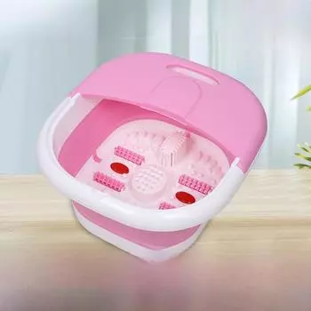 Автоматическая ванна для ног с подогревом, магнитотерапией, воздушно-волновым массажем и инфракрасной релаксацией серый